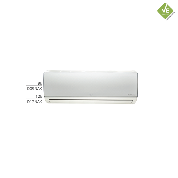LG Nordic Deluxe Plus - D09TR luft/luft varmepumpe